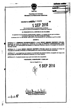 SERGIO ARMANDO RESTREPO OTALORA