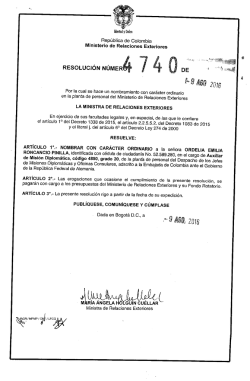 ORDELIA EMILIA RONCANCIO PINILLA