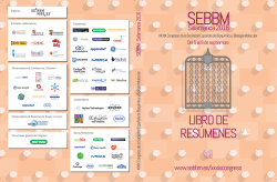 LIBRO DE RESUMENES - Congreso SEBBM Salamanca 2016