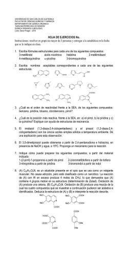 ejercicios-heterociclos-2k16 - Departamento de Química Orgánica