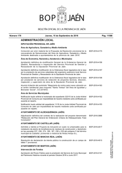 administración local - BOP Jaen