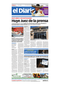 Extorsionada por medio de Facebook