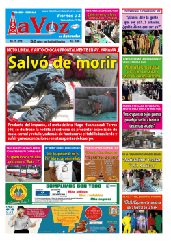 viernes 23 de setiembre de 2016
