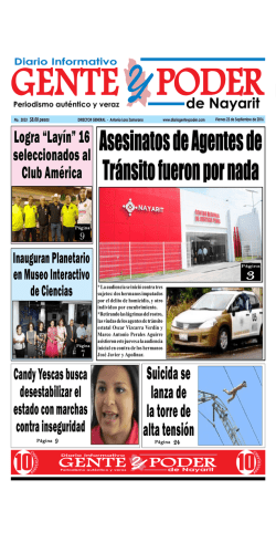 Asesinatos de Agentes de Tránsito fueron por nada