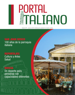 Ed. Junio 2016 - portal italiano