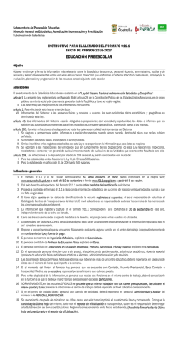 Instructivo - Secretaría de Educación