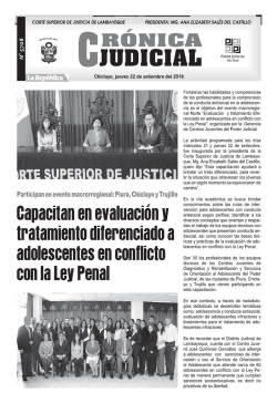 crónica judicial crónica judicial