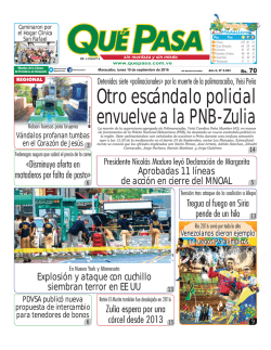 Otro escándalo policial envuelve a la PNB-Zulia