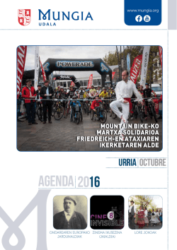 agenda 2016 - Ayuntamiento de Mungia