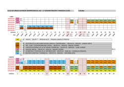 CICLO DE GRADO SUPERIOR SEMIPRESENCIAL LOE – 1º