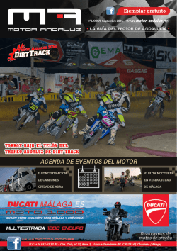 agenda de eventos del motor