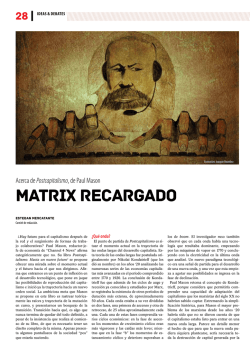 Matrix recargado - La Izquierda Diario