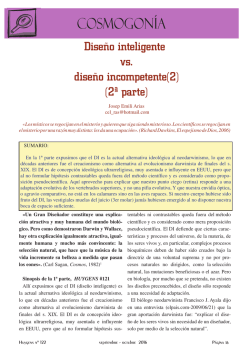 Dise&ntilde;o inteligente vs dise&ntilde;o competente