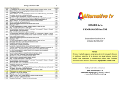 Guía programacion PDF 26 Sept. al 2 Oct.