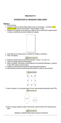 PRÁCTICO Nº 1 INTRODUCCIÓN AL PROGRAMA COREL DRAW