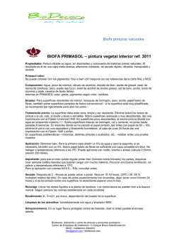 Ficha t&eacute;cnica primasol