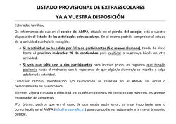 +info - A.M.P.A. Félix Rodríguez de la Fuente