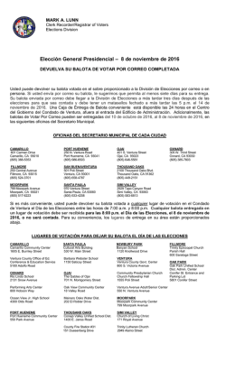 return your completed vote by mail ballot