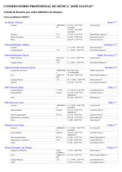 horarios definitivos por alumnos del curso 16/17.