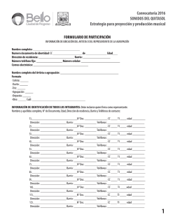 Formulario de inscripción
