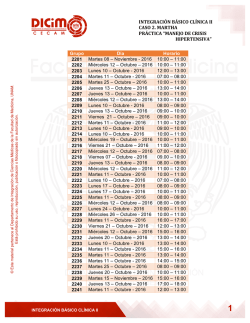 integración básico clínica ii caso 2. martha práctica “manejo