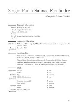 PDF resume