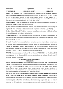 Resolución 07253-2016 - Intendencia de Maldonado