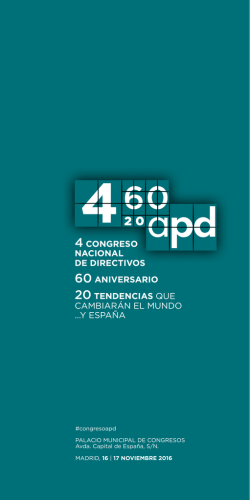 4 congreso nacional de directivos 60 aniversario 20