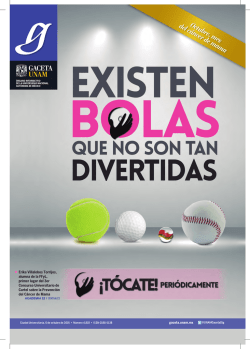 Edición impresa - Gaceta Digital UNAM