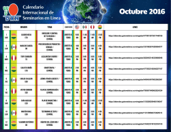 Octubre 2016