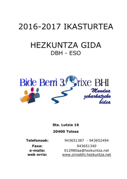hezkuntza gida