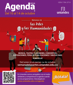 Agenda - Universidad de los Andes