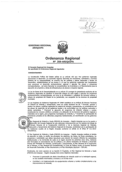 350-arequipa - Gobierno Regional de Arequipa