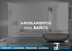 PARA BA&Ntilde;OS - Vanitorys Di Tomaso