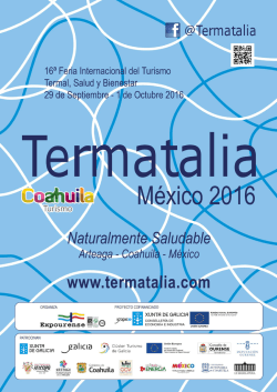 Dossier Termatalia 2016