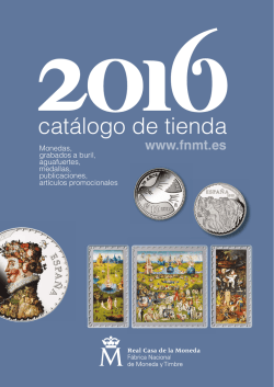 Catálogo - Fábrica Nacional de Moneda y Timbre
