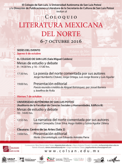 literatura mexicana del norte