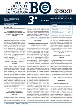 3a - Bolet&iacute;n Oficial
