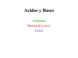 Acidos y Bases