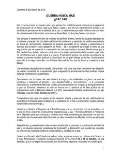 info document - Comisión Intereclesial de Justicia y Paz