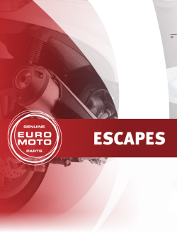 escapes - Euromoto85
