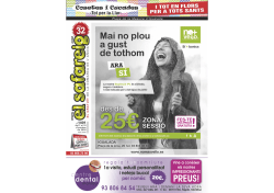 nº1401 - El Safareig