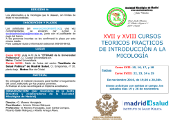 cursos_micologia_2016 - Sociedad Micológica de Madrid