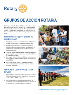 Grupos de Acción Rotaria