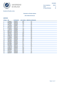 Grado en Estudios Ingleses