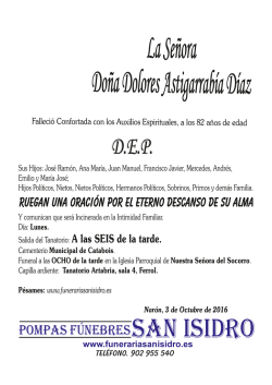 Dolores Astigarrabía Díaz 3-10-2016 Ferrol