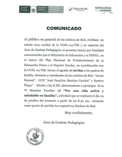 Page 1 esºs GOBIERNO .” ”. Presidencia Rºº Sºl. Ed Regional