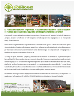 comunicadosweb.cdr - Fundación BioEntorno
