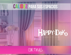 cortinas - Happy Deko