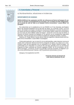 resolución - Boletin Oficial de Aragón